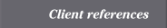 Client references